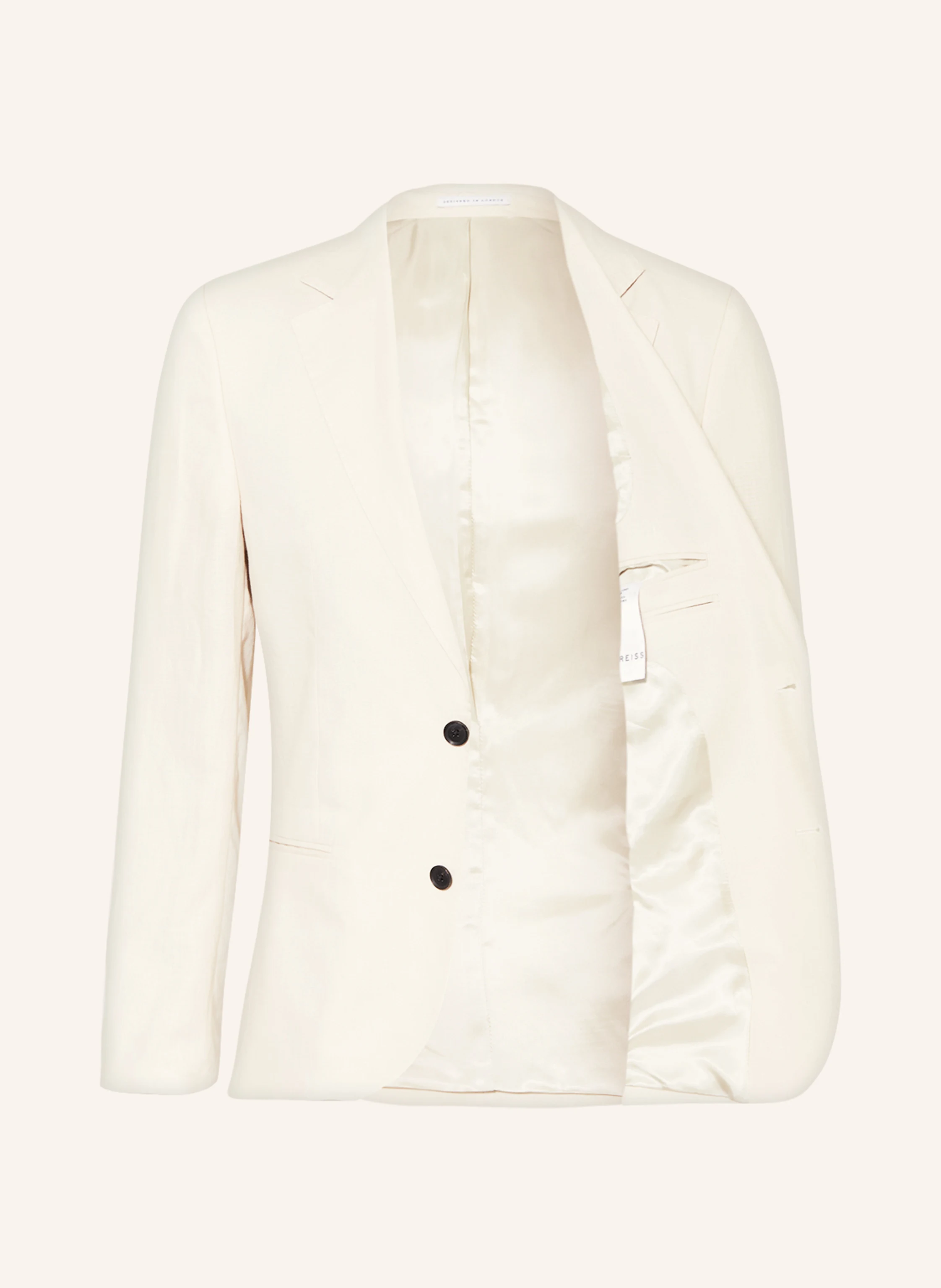 REISS Anzugsakko KIN Slim Fit aus Leinen