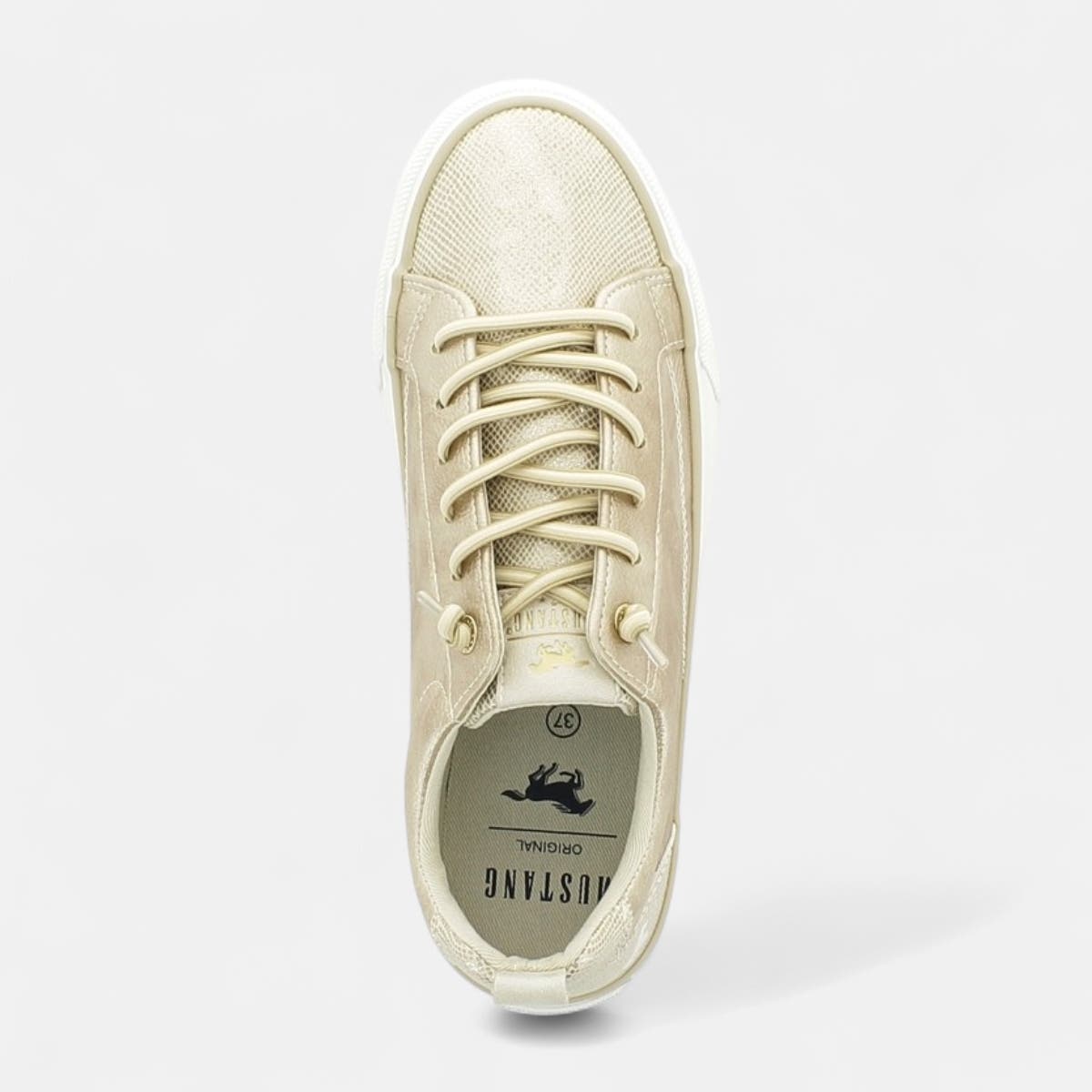 Baskets basses Femme or