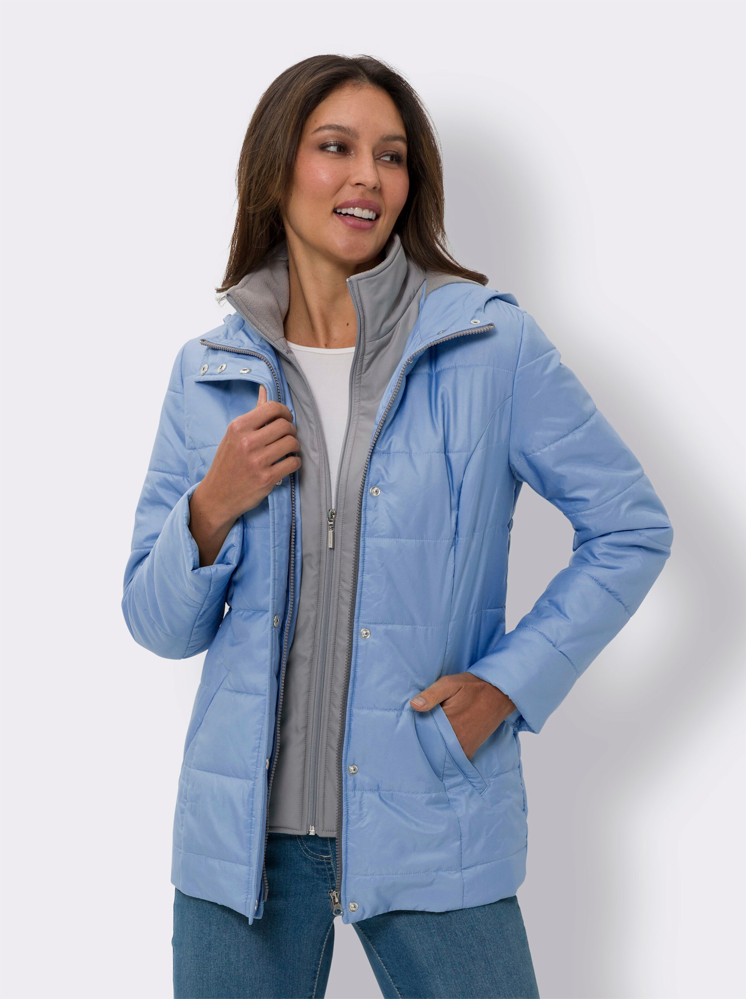 2-in-1-Jacke in stark wärmender Ausführung