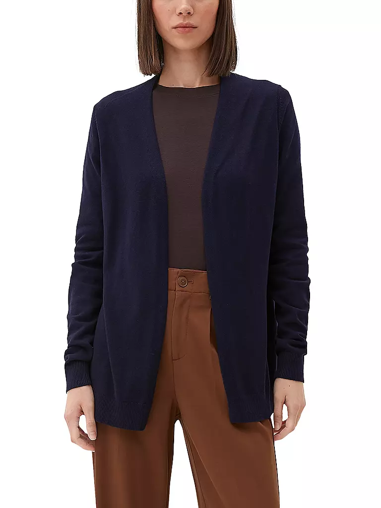 S.OLIVER Strickjacke blau