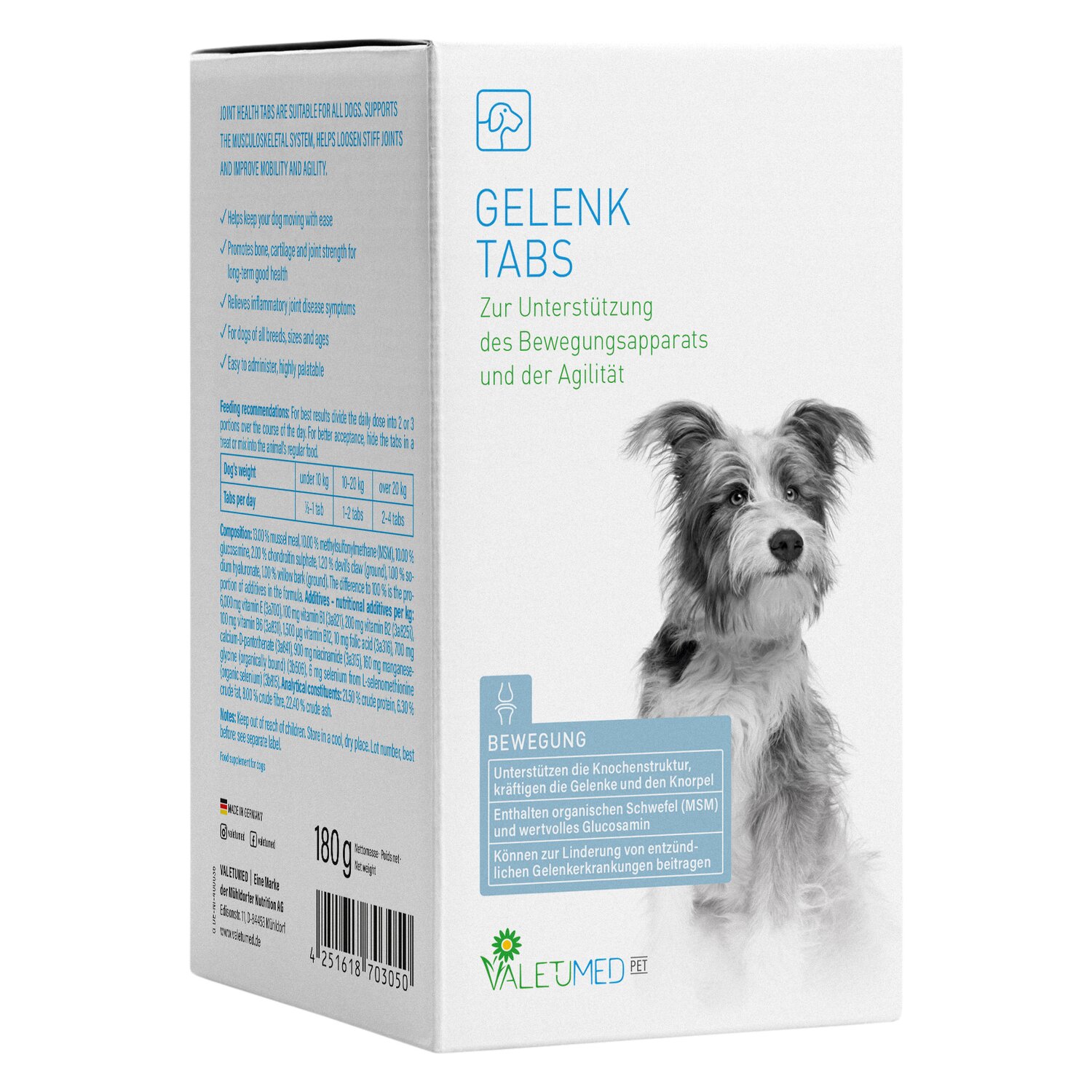 VALETUMED Gelenk Tabs  - 180 g