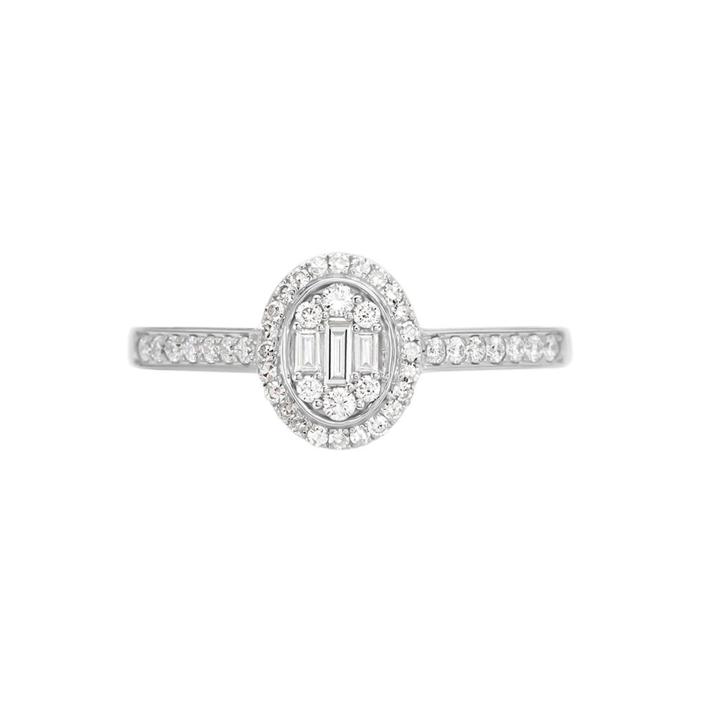 Bague Collection 1986 Or Blanc Diamant