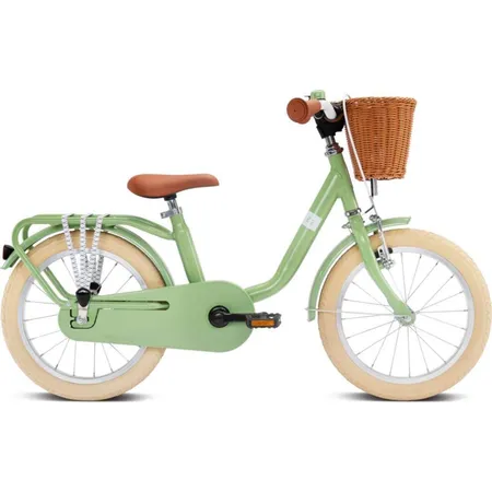 PUKY 4233 Kinderrad Steel Classic retro grün