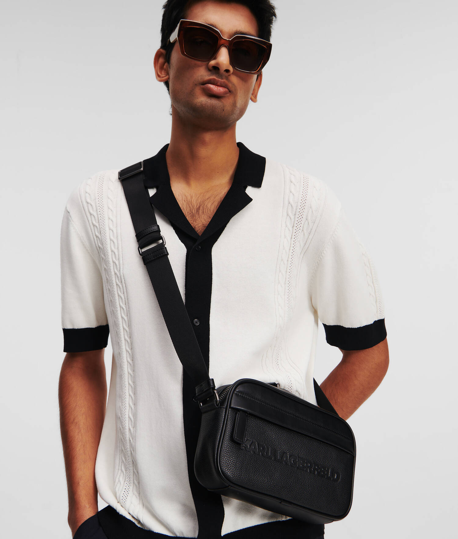 SAC BANDOULIÈRE K/ESSENTIAL EN CUIR