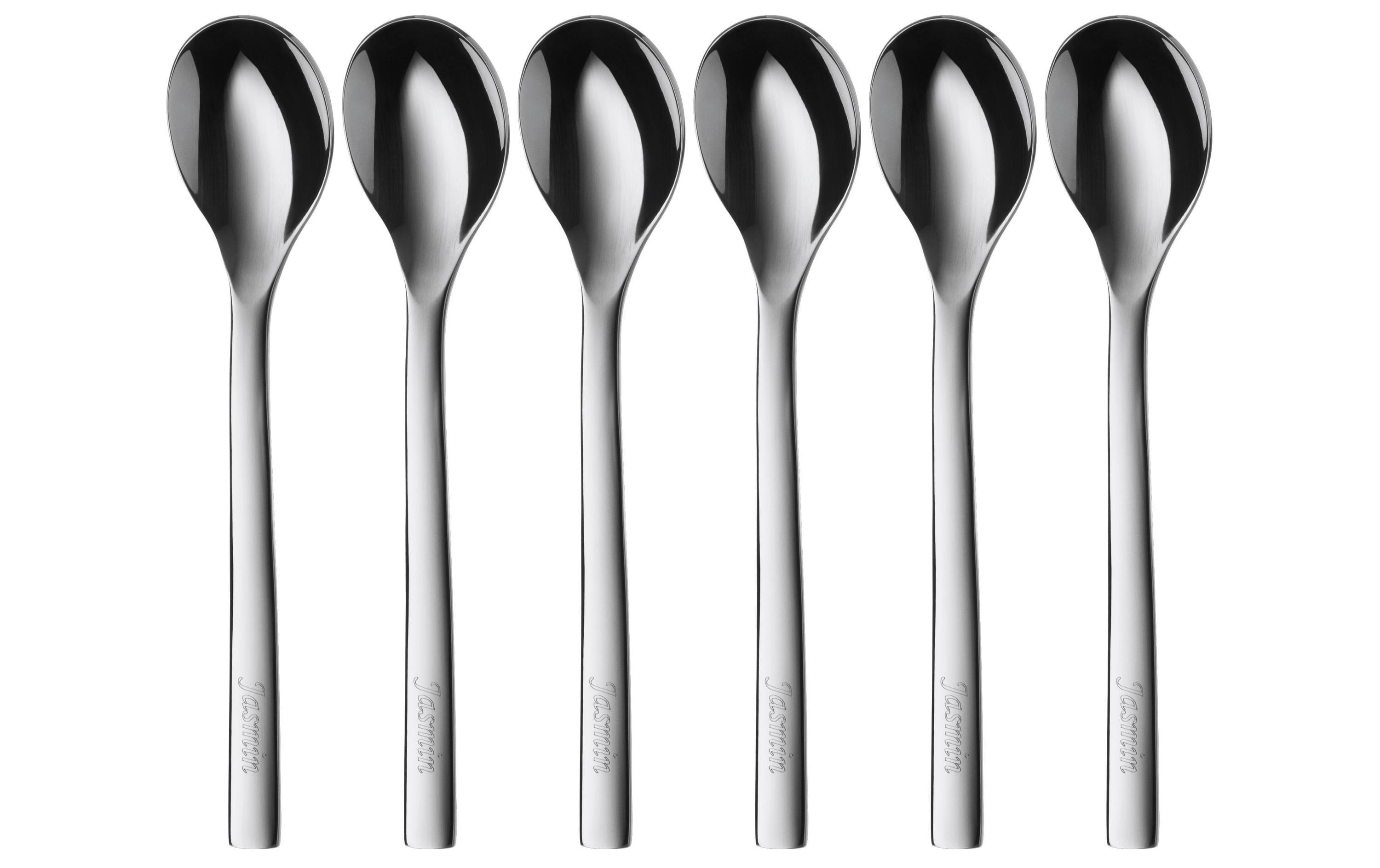 Eierlöffel Nuova 6 Stück, SilberEierlöffel-Set, 6 Stück
