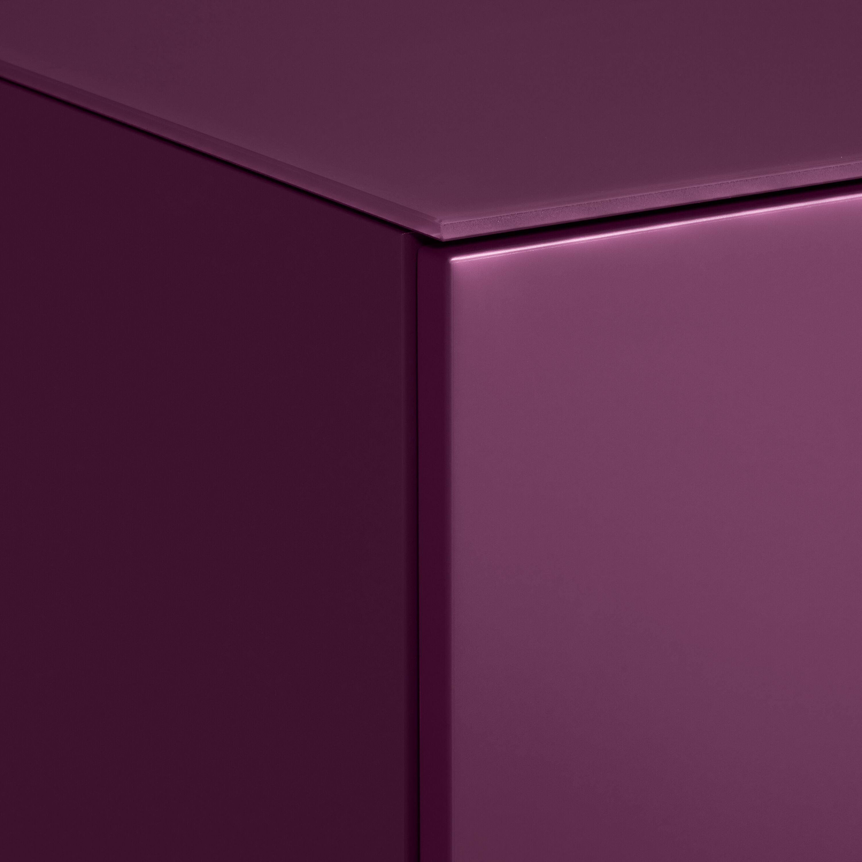 TILL Sideboard - Aubergine / B: 112.0 cm x T: 41.0 cm x H: 78.3 cm