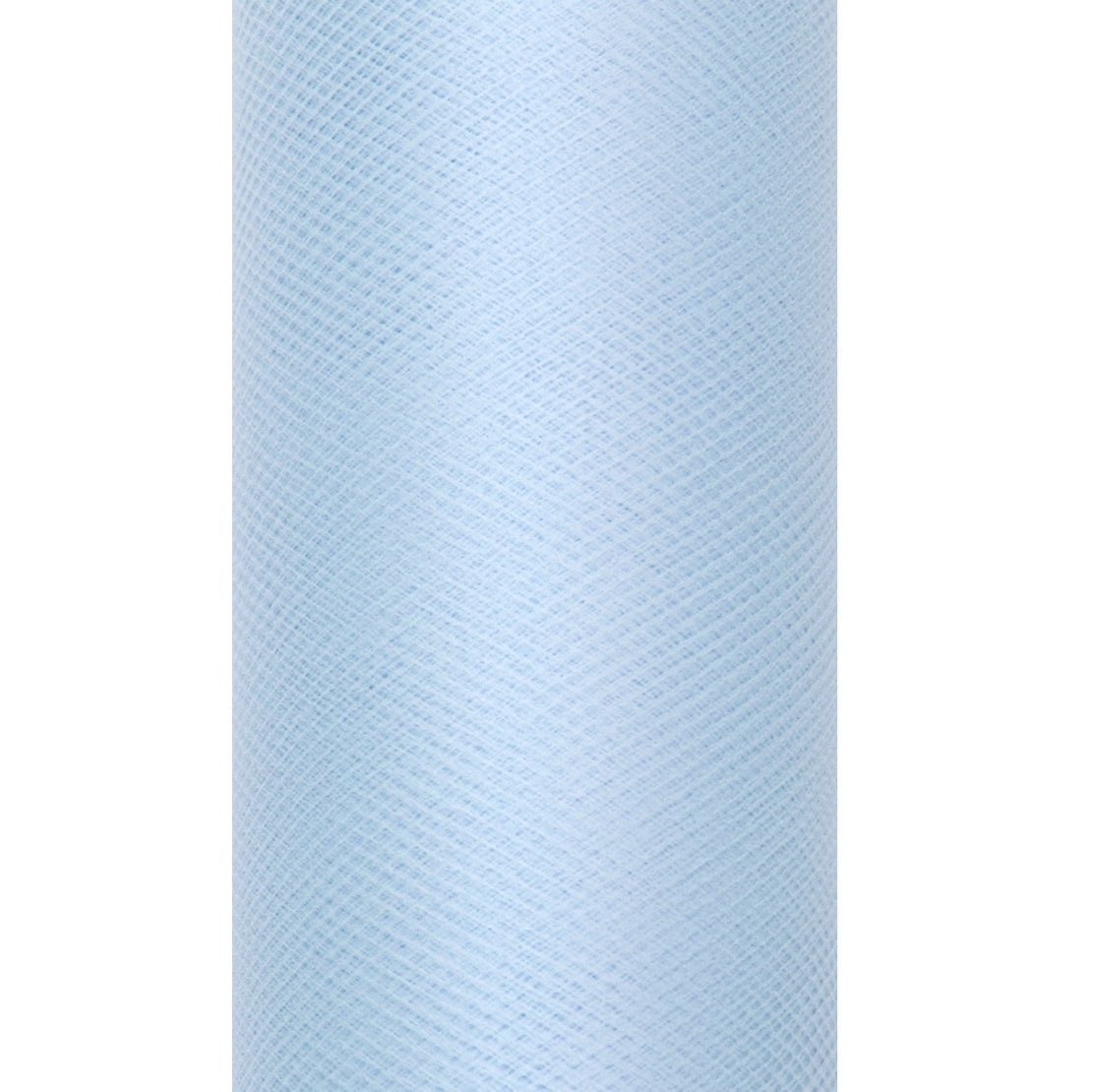 Lichtblauwe Tule Rol 15cm 9m