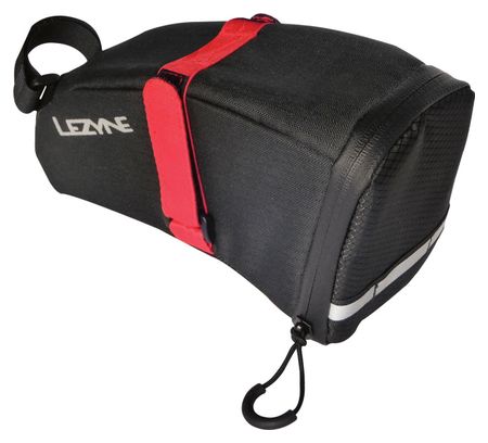 Sacoche de Selle LEZYNE AERO Caddys Noir Rouge