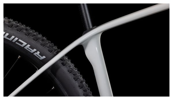 VTT Semi-Rigide Cube Reaction C:62 One Sram NX/SX Eagle 12V 29'' Blanc Cotton Gris 2025