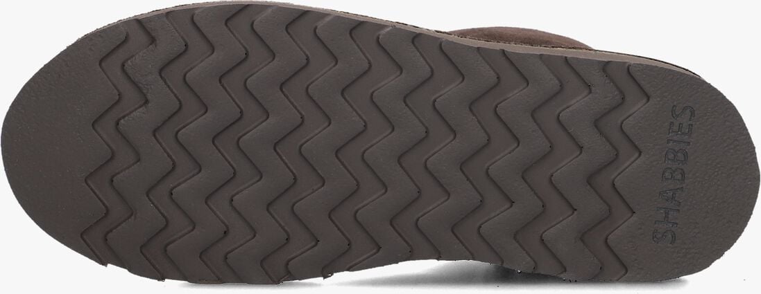 bruine shabbies enkelboots palissa mia zip