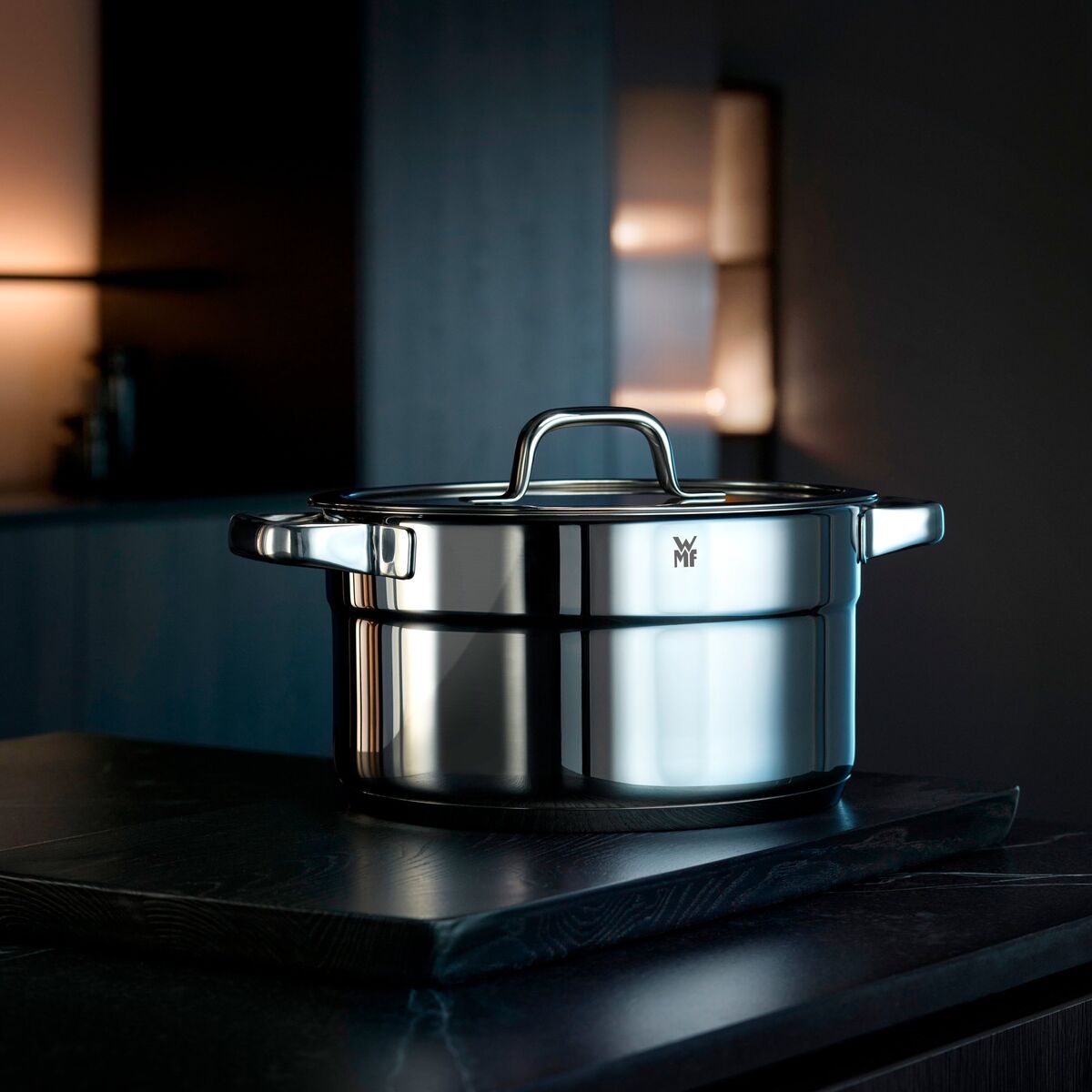 Compact Cuisine grytesett, 5 deler inkl. 4 glasslokk