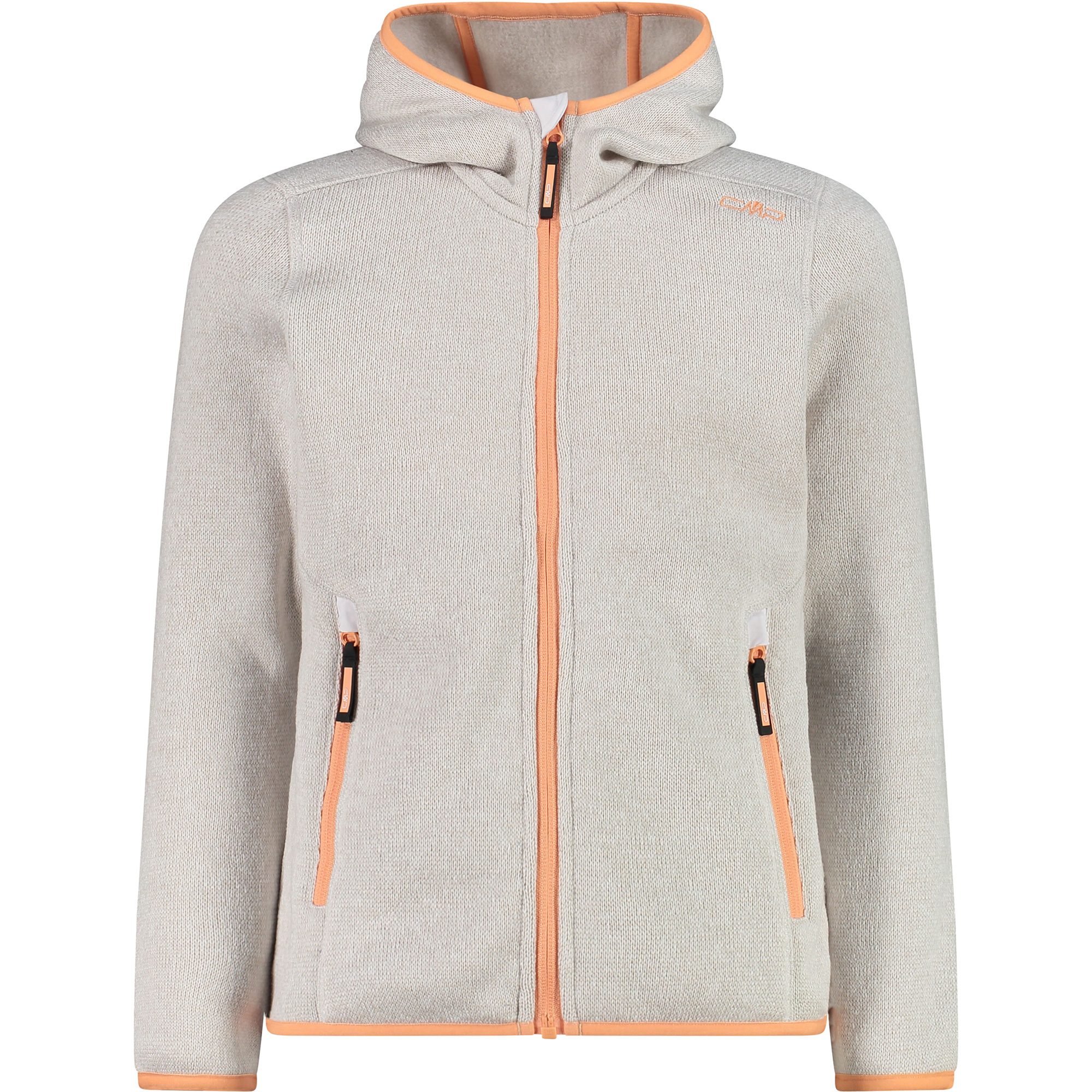 CMP Knit-Tech Fleecejacke Kinder vaniglia