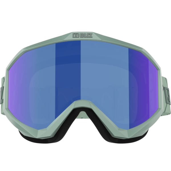 Masque de ski BLIZ LINER MATT GREEN W DARK GREEN LOGO/BROWN BLUE