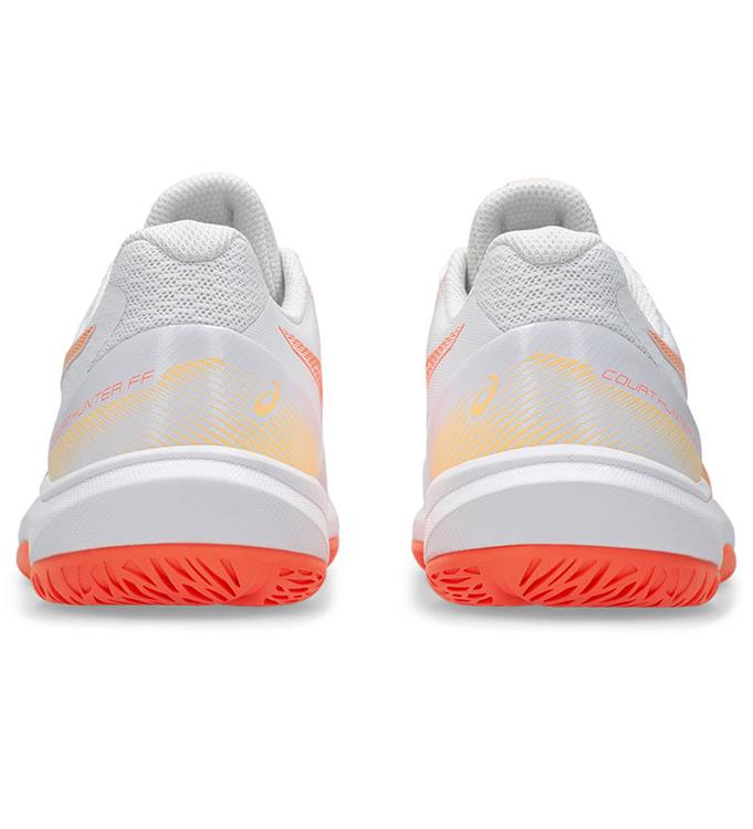ASICS COURT HUNTER FF 1072A112 WHITE-VIVID-CORAL