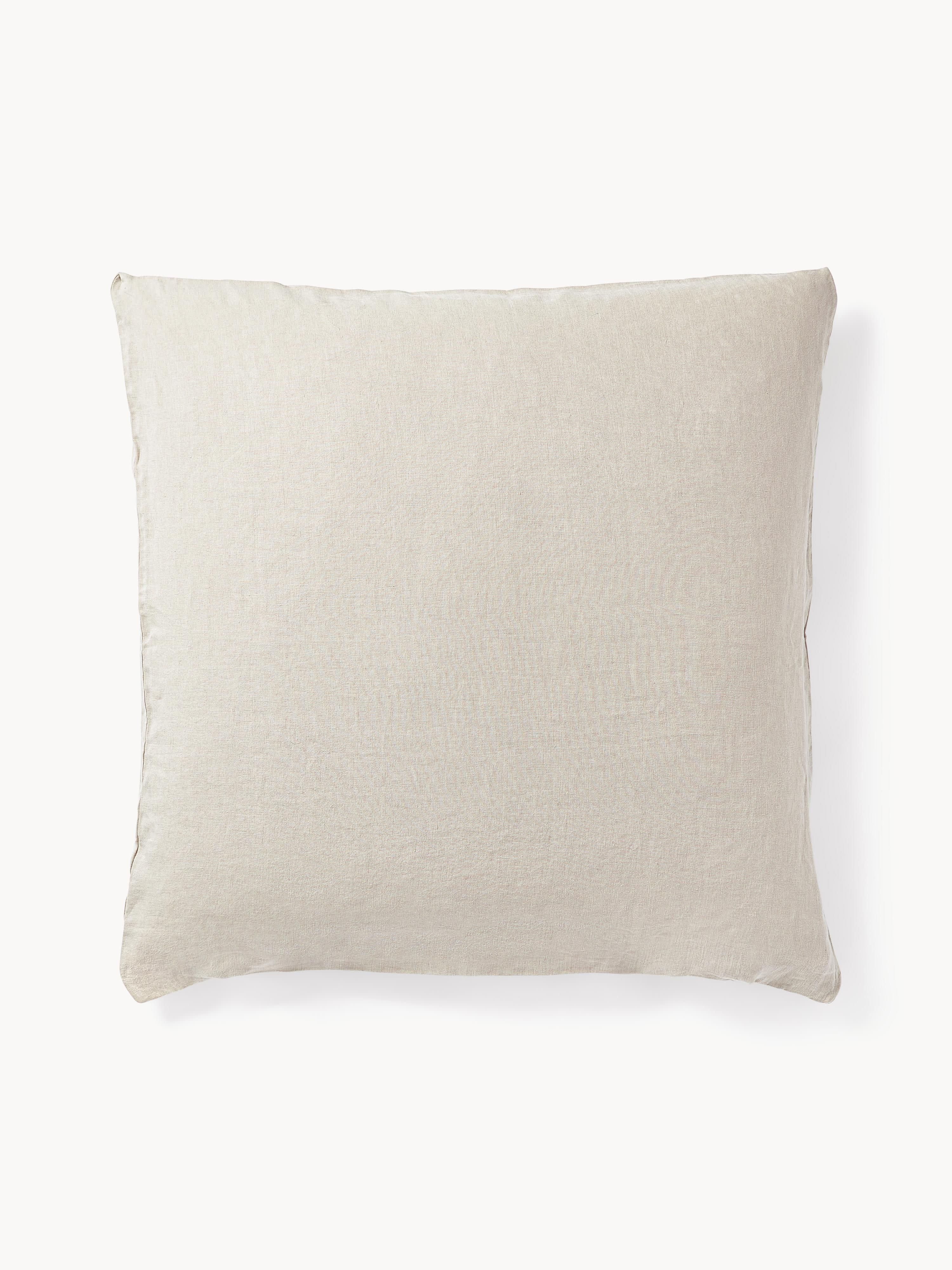 Gewassen linnen kussenhoes Airy