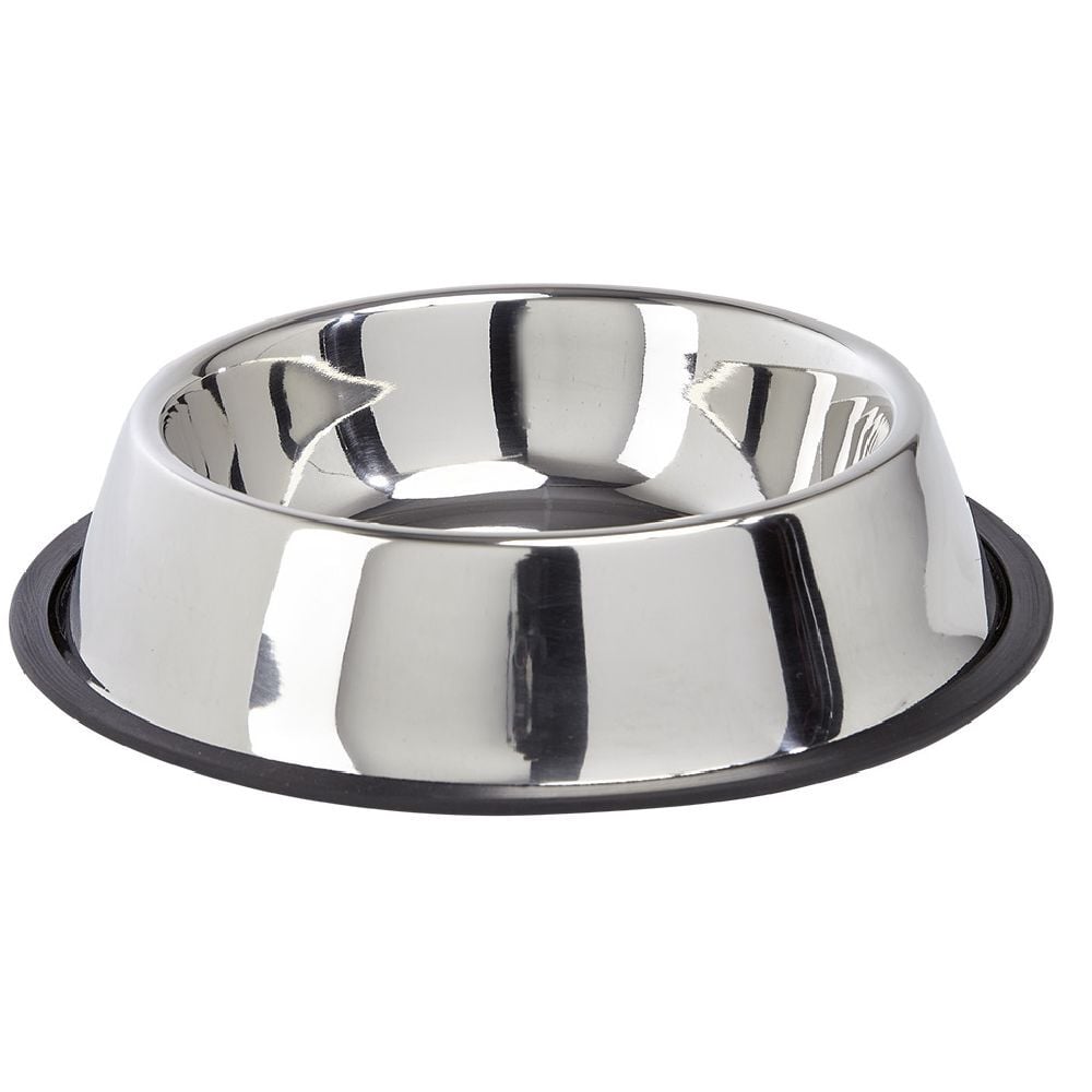 Gamelle antidérapante en inox Ø15 cm