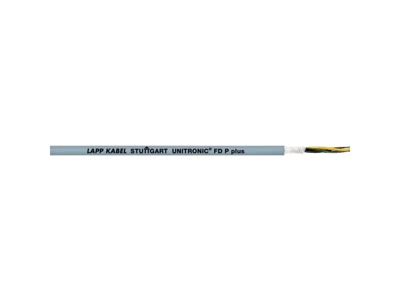 LAPP 28658/500 Slæbekædekabel UNITRONIC® FD P PLUS 2 x 0.25 mm² Grå 500 m