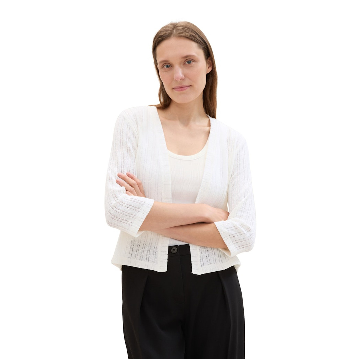 Tom Tailor T-shirt loose knit cardigan