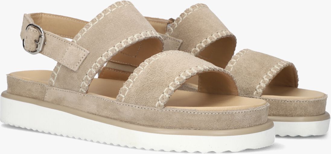 beige ayana platte sandalen 11864
