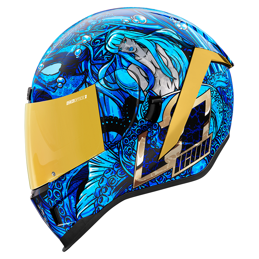 Icon - Casque Airform Ships Company™ Bleu / Or