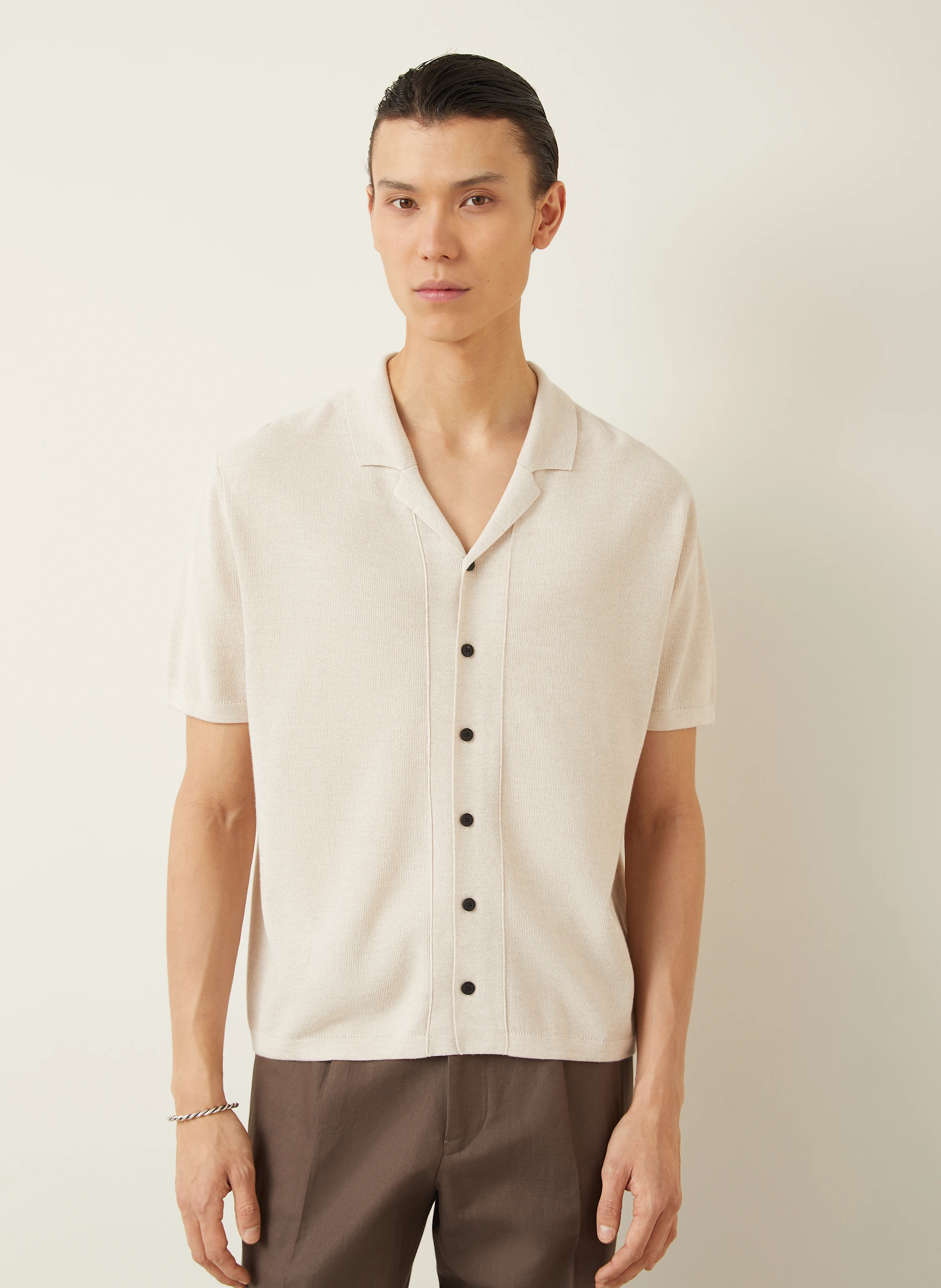 IRIS von ARNIM Strickhemd TORELLO Comfort Fit