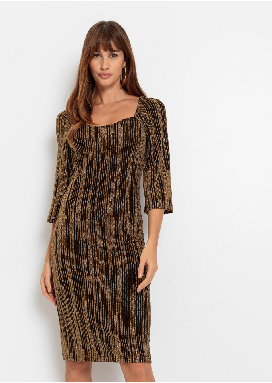 Robe midi scintillante