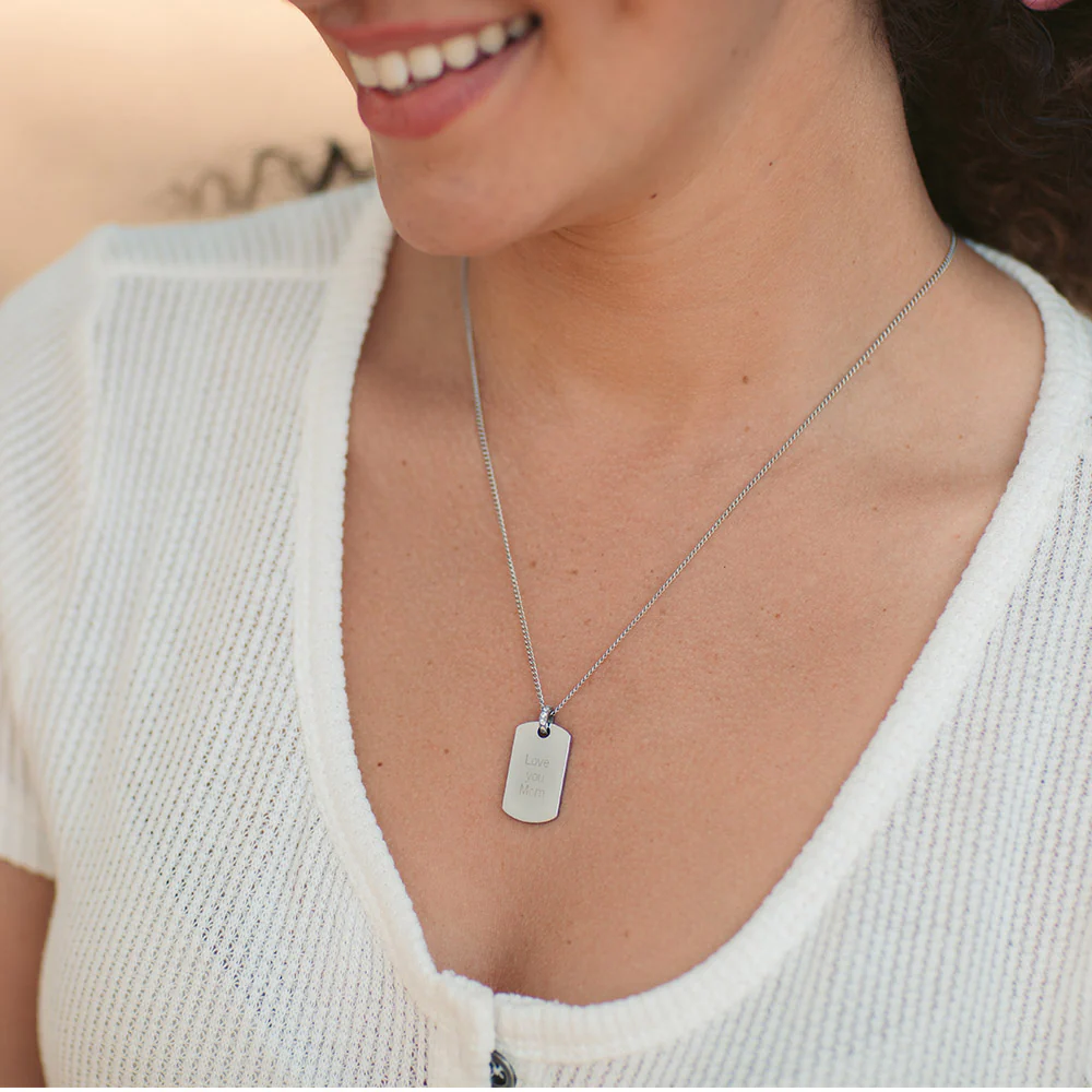 Plate Charm Kette - PURELEI