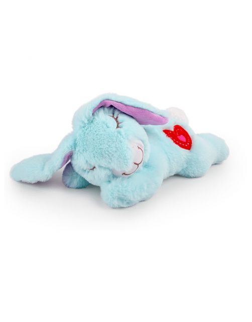 All For Paws Little Buddy Heart Beat Warm Bunny - Hondenspeelgoed - 40x21x18 cm Blauw