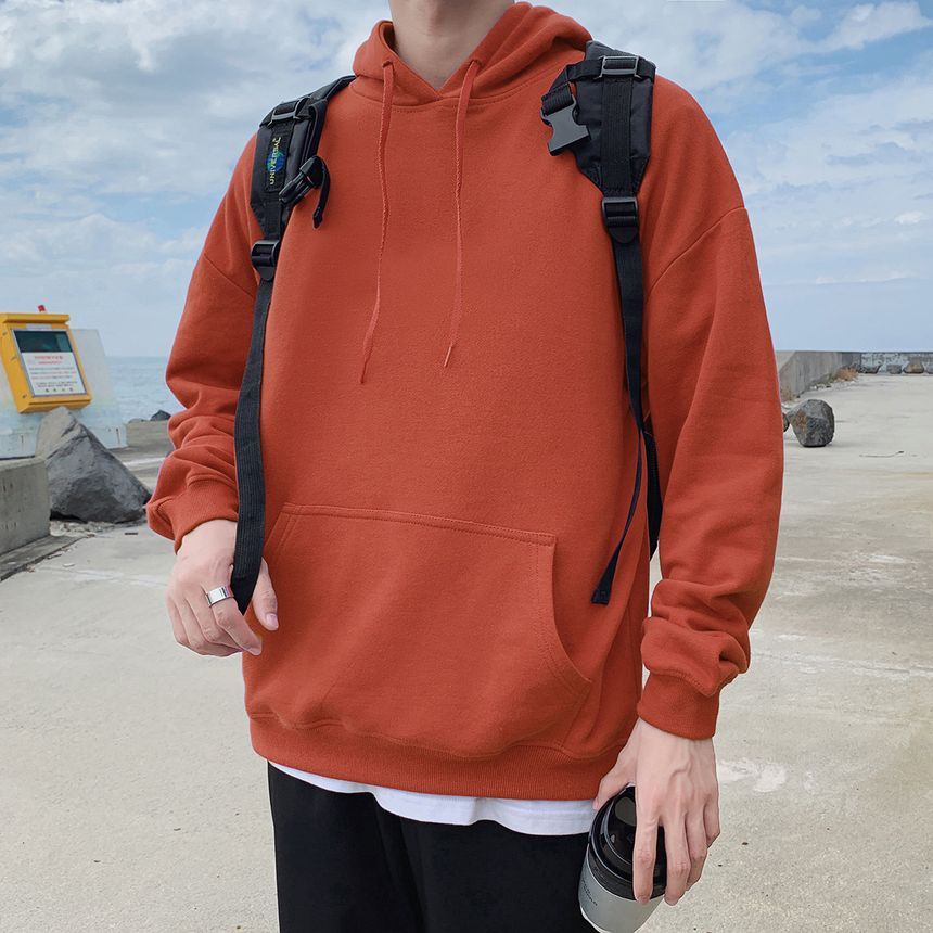 Ninine - Effen hoodie met trekkoord