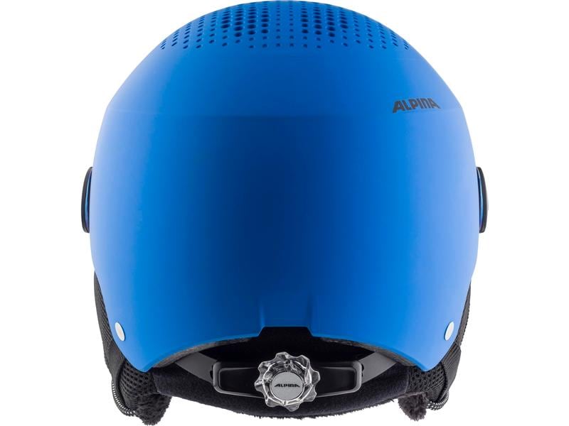 alpina Helm Zupo Visor Q-Lite Blau, S Kinder-Hartschalenhelm