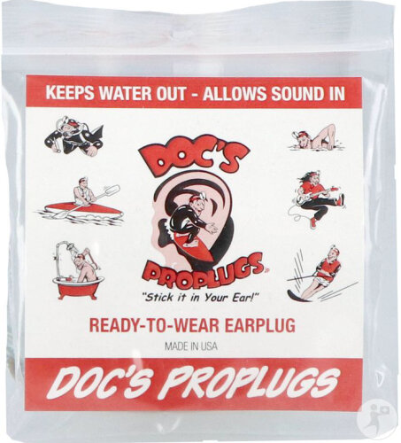 Doc's Proplugs Bouchon Perforé L 2 Pièces