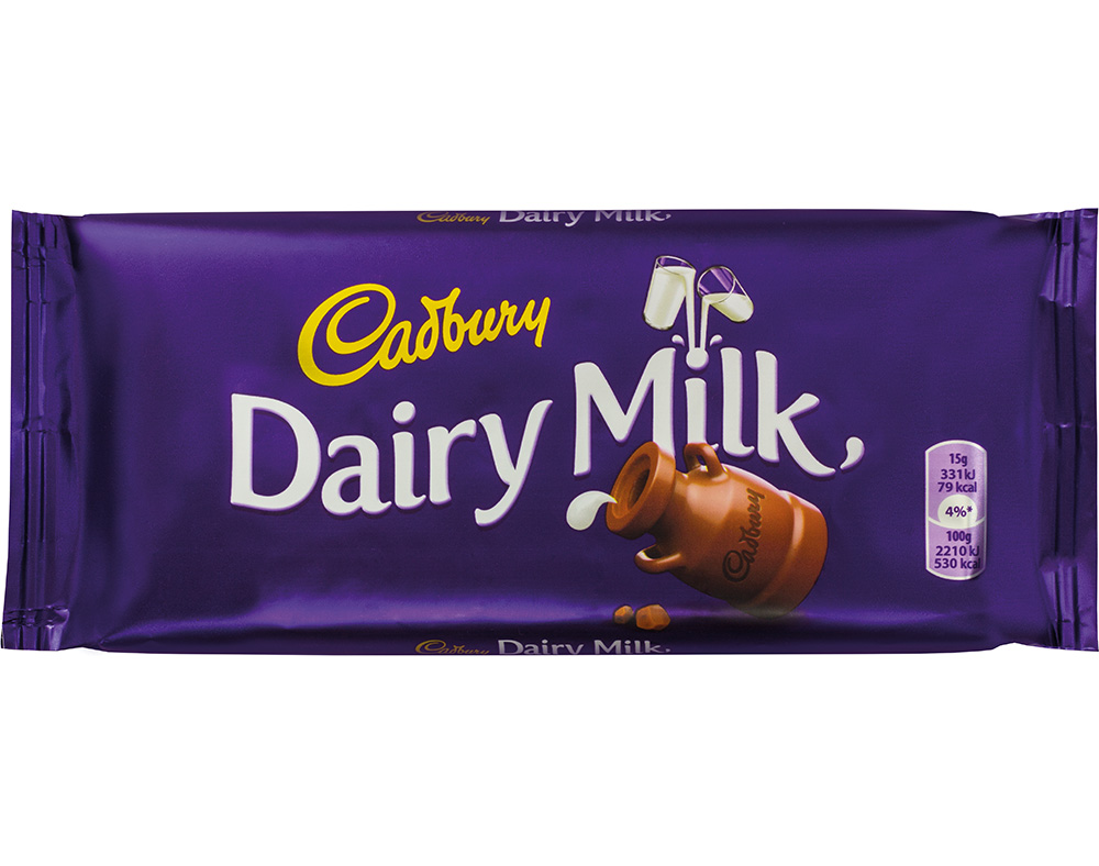 CHOCOLATE CADBURY LEITE DAIRY MILK 110G