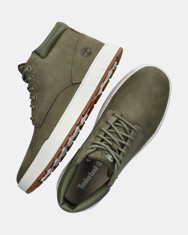 Timberland Maple Grove Chukka Hoge sneakers  - groen