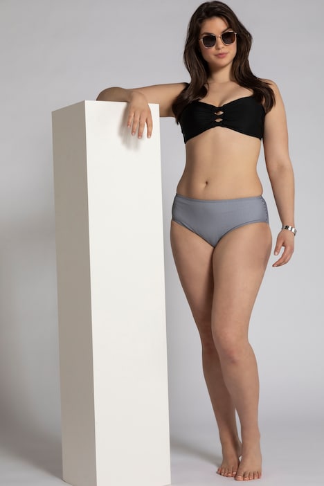 Bikini-Slip, Streifen, Stretchkomfort