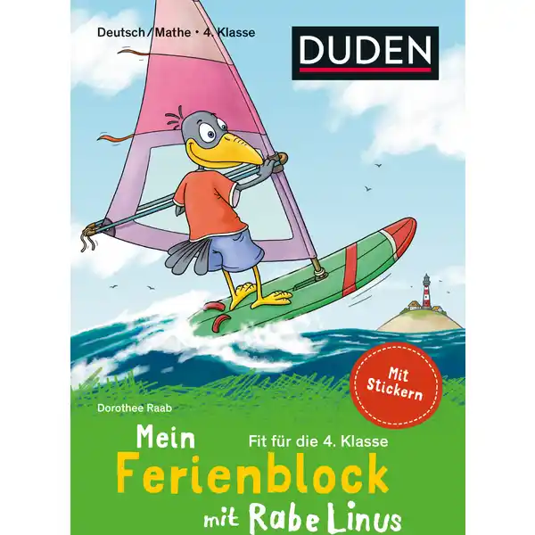 Ferienblock mit Rabe Linus