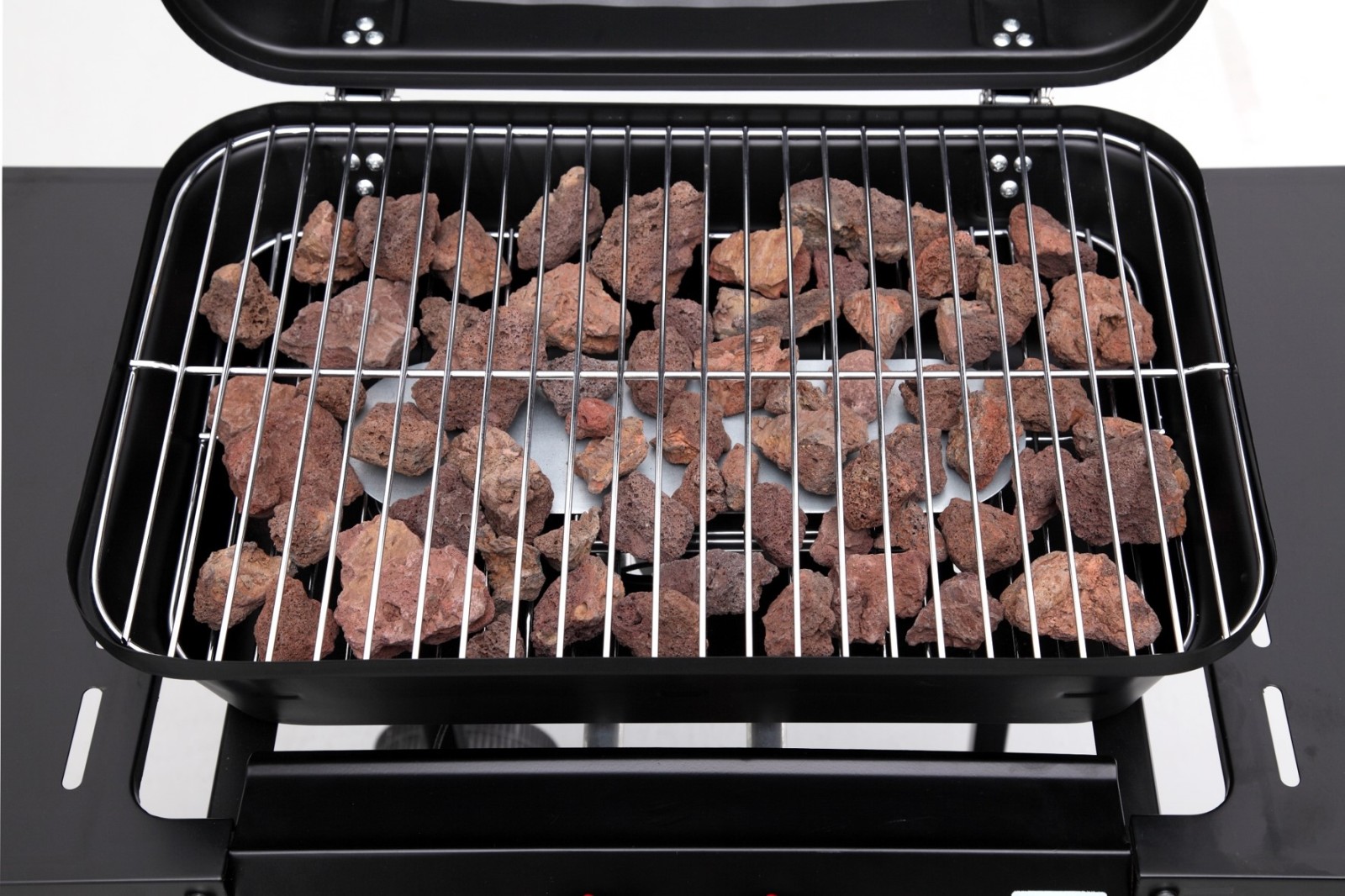 TEPRO Lavastein-Gasgrill IRVINE - schwarz - 508C
