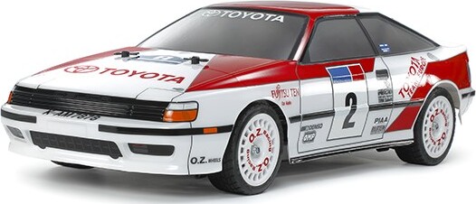 Tamiya - Rc Toyota Celica Gt-Four St165 Tt-02 Fjernstyret Bil Byggesæt - 1:10 - 58718