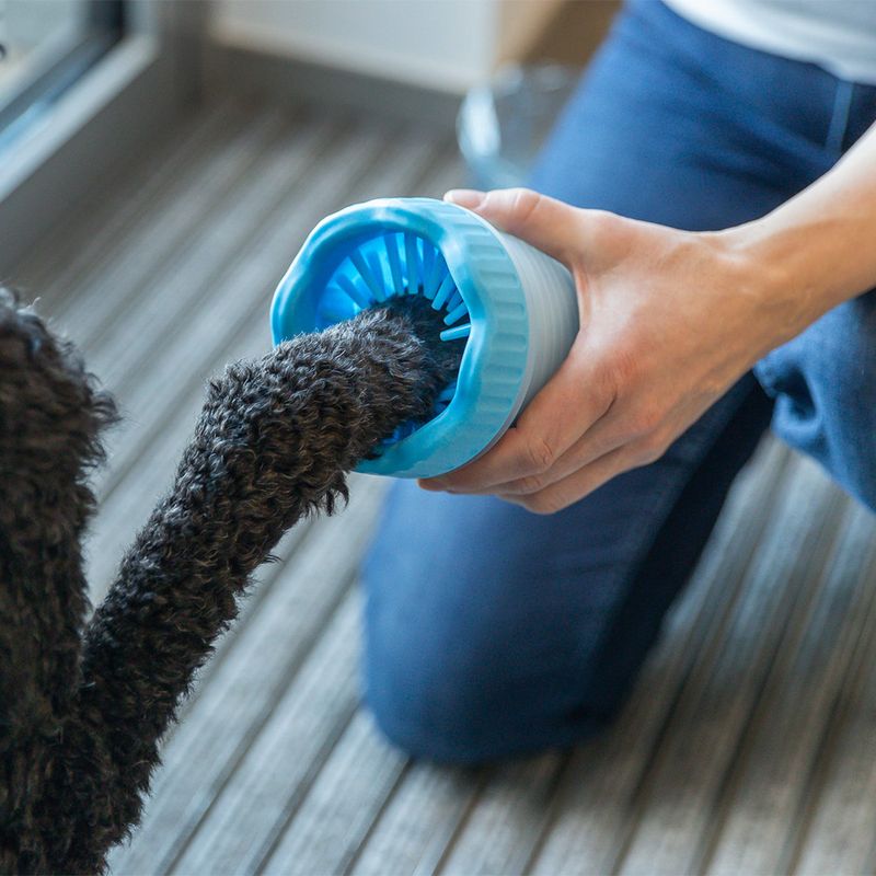 Nettoyeur pour pattes Trixie en silicone