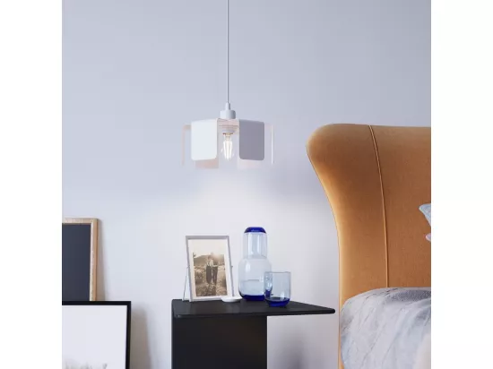 Lampe de table Inclina blanc