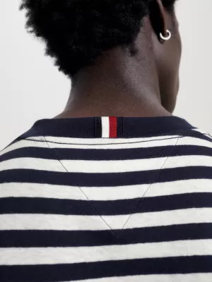 Camiseta Tommy Hilfiger x Vacation com bordado da bandeira