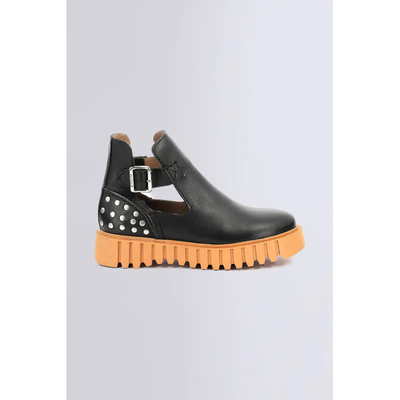 KICK FANTASY NOIR BOOTS Cuir Femme