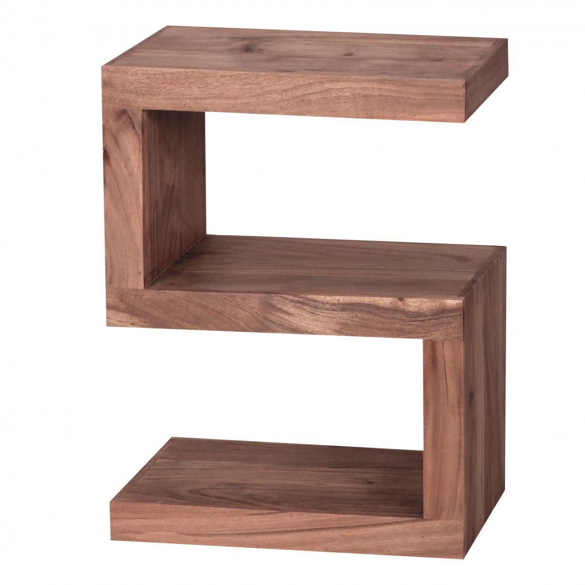 Beistelltisch - Akazie massiv - 44 cm breit