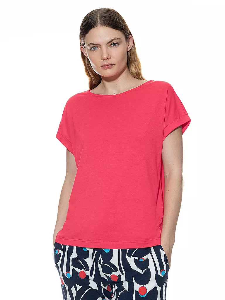 MEY T-Shirt FAVORITE rot