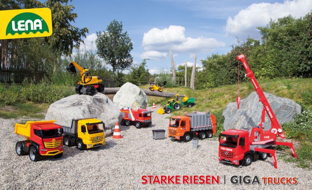 LENA® Muldenkipper Arocs, Schaukart