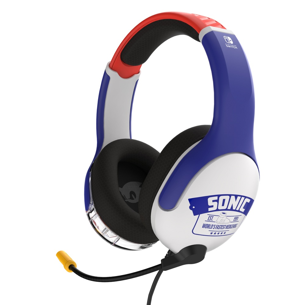 PDP Gaming REALMz™ Kabelgebundenes Headset für Nintendo Switch - Sonic Go Fast