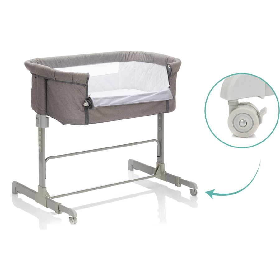 fillikid Beistellbett Relax Grau