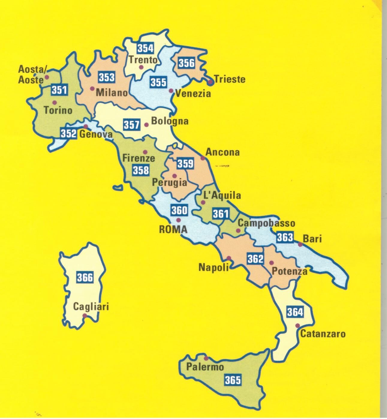 MICHELIN - 356 FRIULI VENEZIA GIULIA 1 200 000