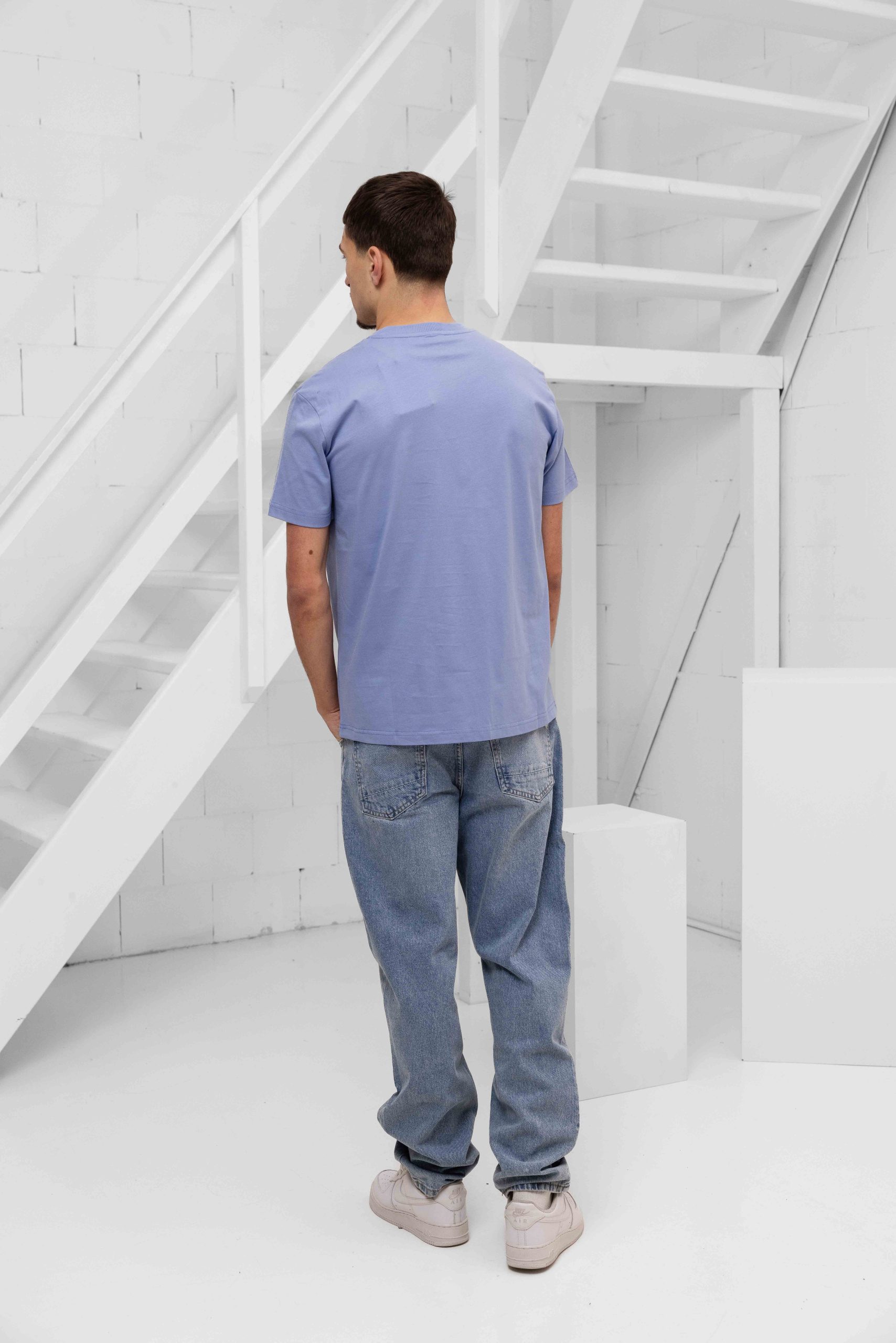 Iceberg 5D F040 Jersey T-Shirt Heren Lichtblauw