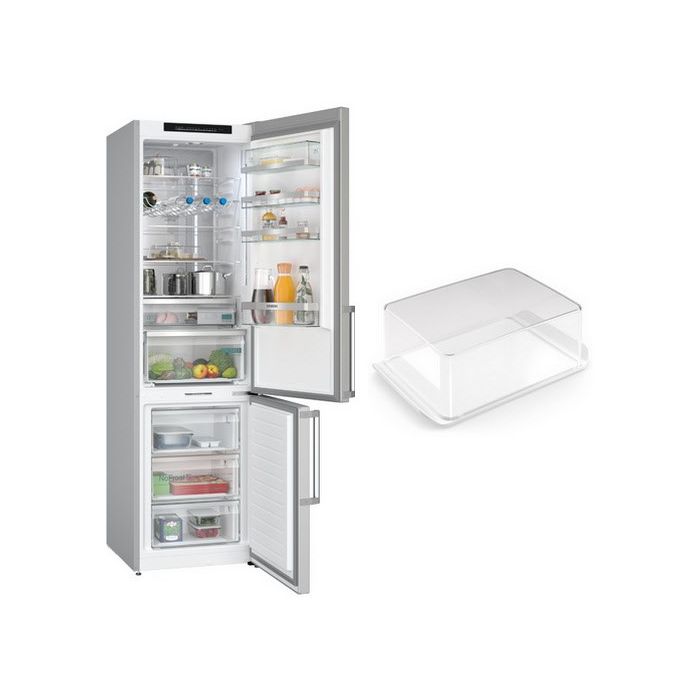Siemens Set Einbau-Kühl-Gefrier-Kombi iQ500 MK69KGNIAA Edelstahl