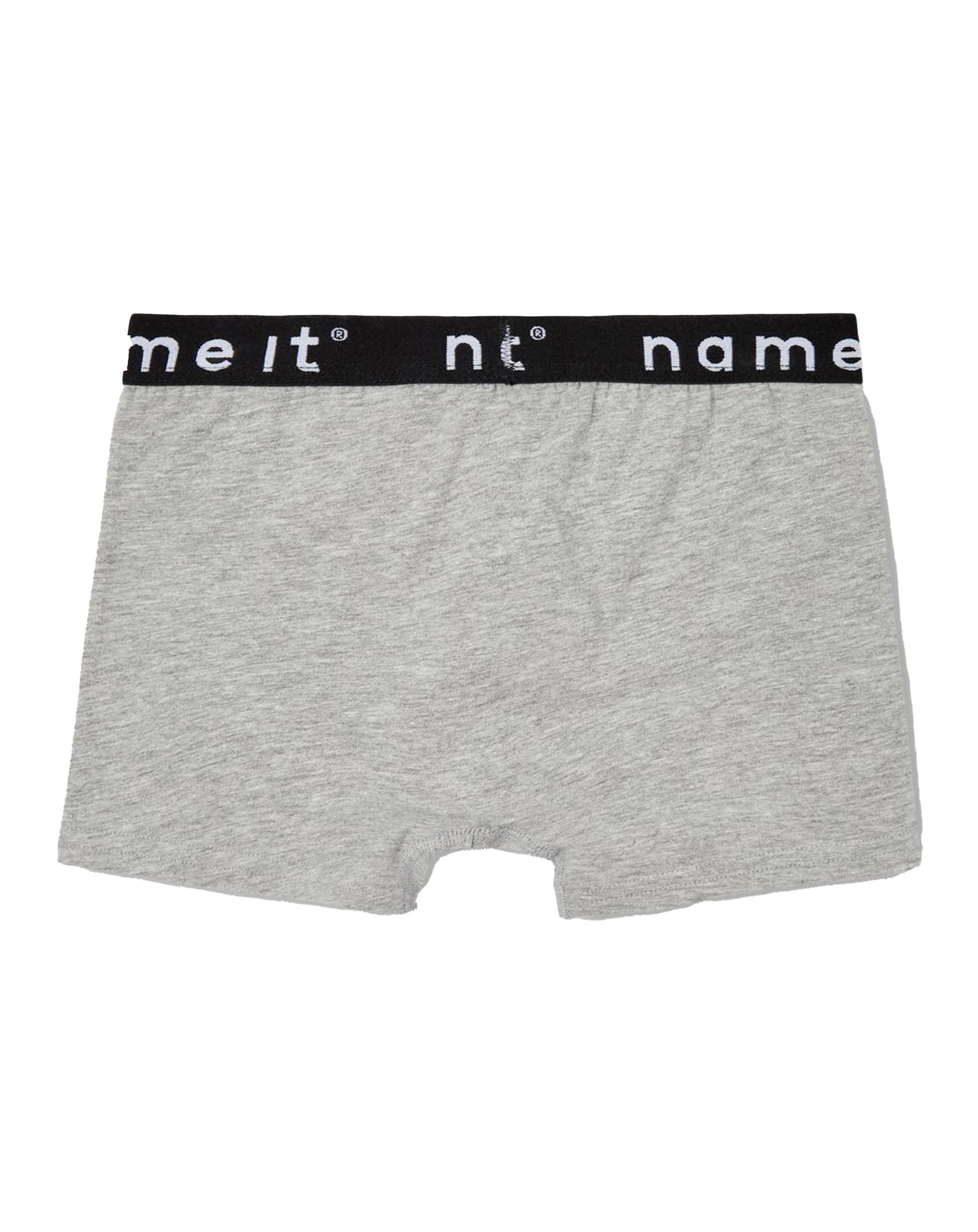 Boxershorts NKMBOXER 3er-Pack in black/grey melange